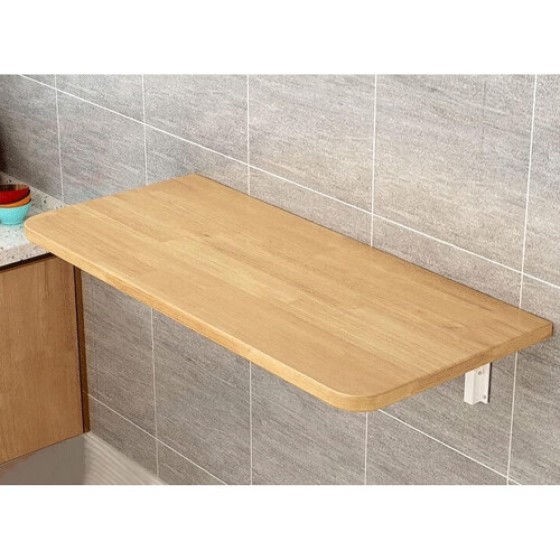 This foldable wall table is modern, simple, and practical, suitable for living rooms, bedrooms, balconies, kitchens, and other places.